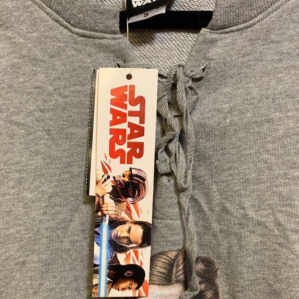 Star Wars Gray 'Girls Run the Galaxy' Sweatshirt - Picture 7 of 7